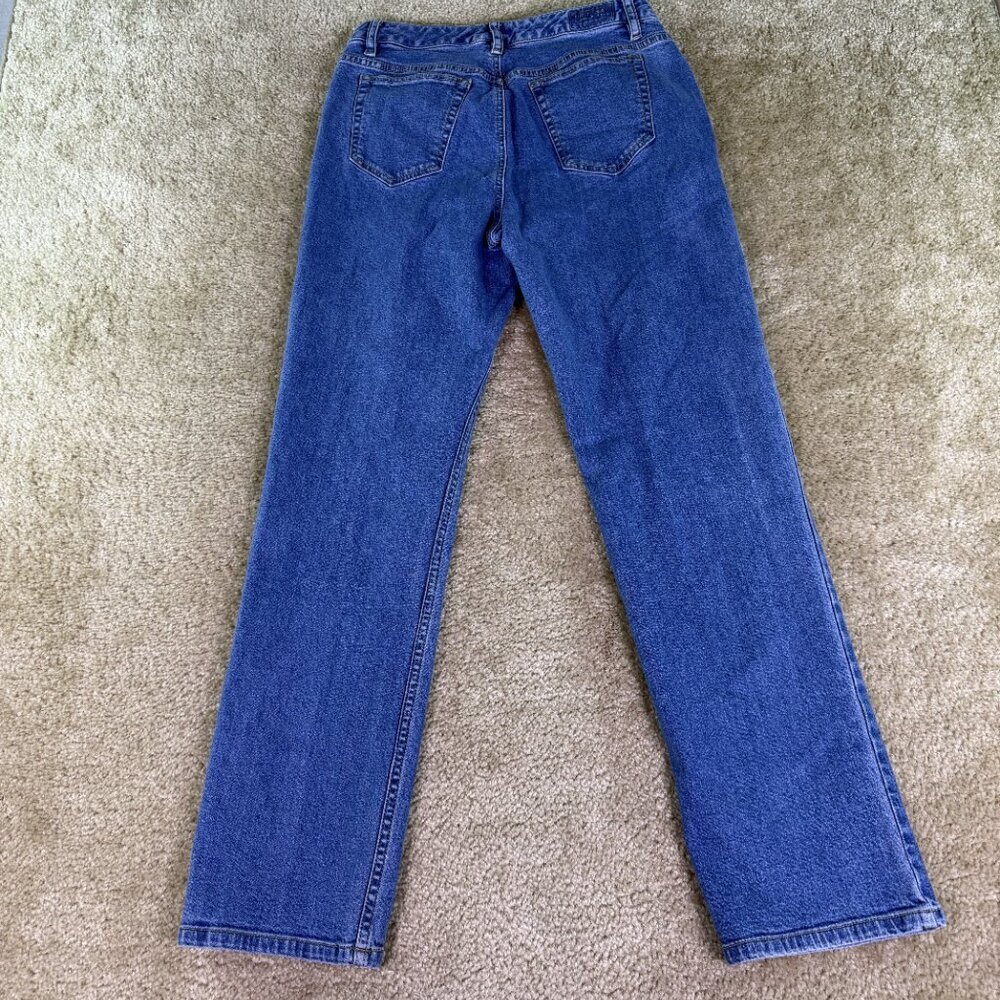 Liz Claiborne Women's Jeans Size 6 R Straight Leg Mid Rise Denim 29x30 F069 - Picture 6 of 13